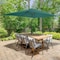 Pure Garden 10 Rectangular Patio Umbrella, Green 50-LG1278 - alternate 1
